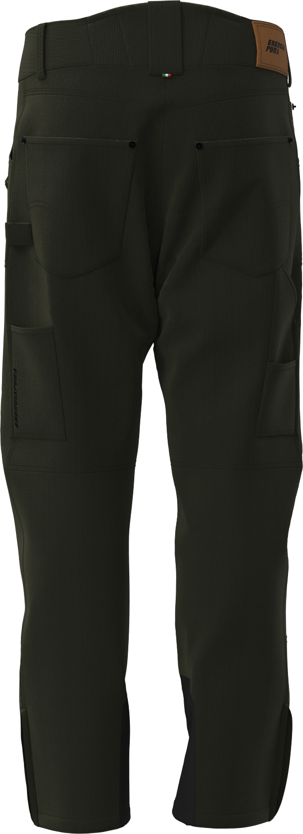 ENERGIAPURA - PANTALONE CARGO VELLUTO
